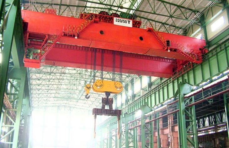 Bridge Framkvæmdir Vélar Casting 60 Ton Yfirvél Crane