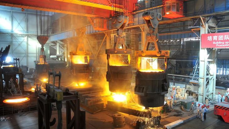 Furnace Foundry 320t Casting Overhead Ladle Crane Fyrir Stál Plant