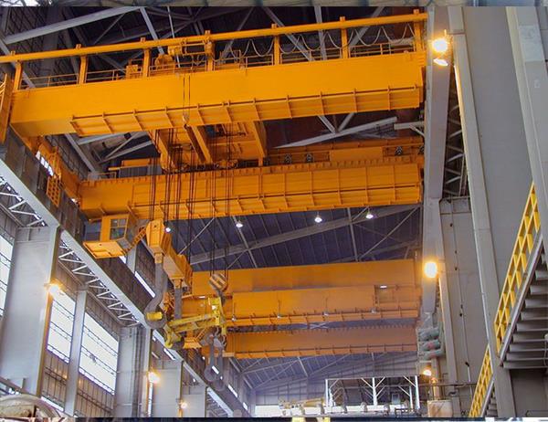 Metallurgical Workshop Ladle Casting Yfirhafnartæki Crane