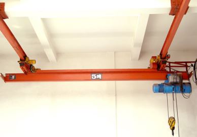 Single Girder Kostnaður Traveling Bridge Crane 5 T